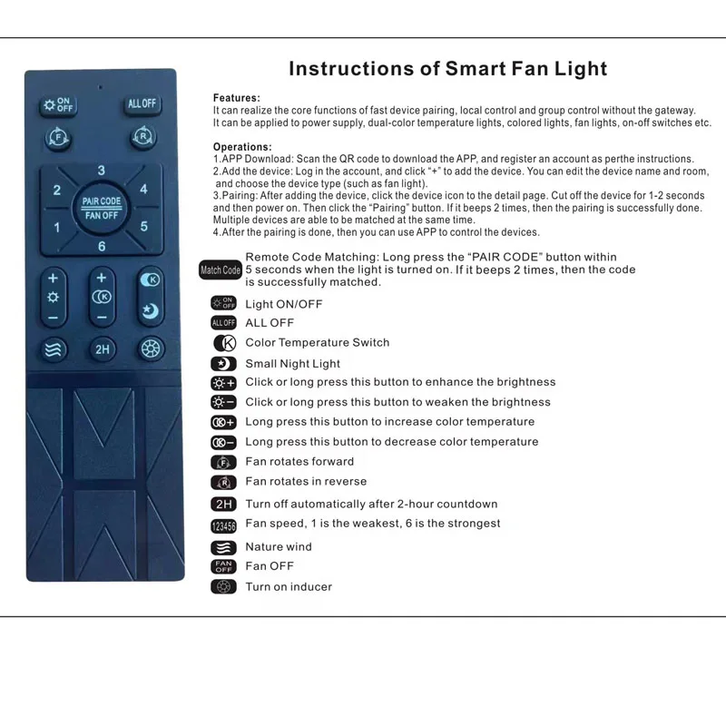 Smart App ceiling fan 46CM fan - огляд і ціна Smart Home Ventilation System