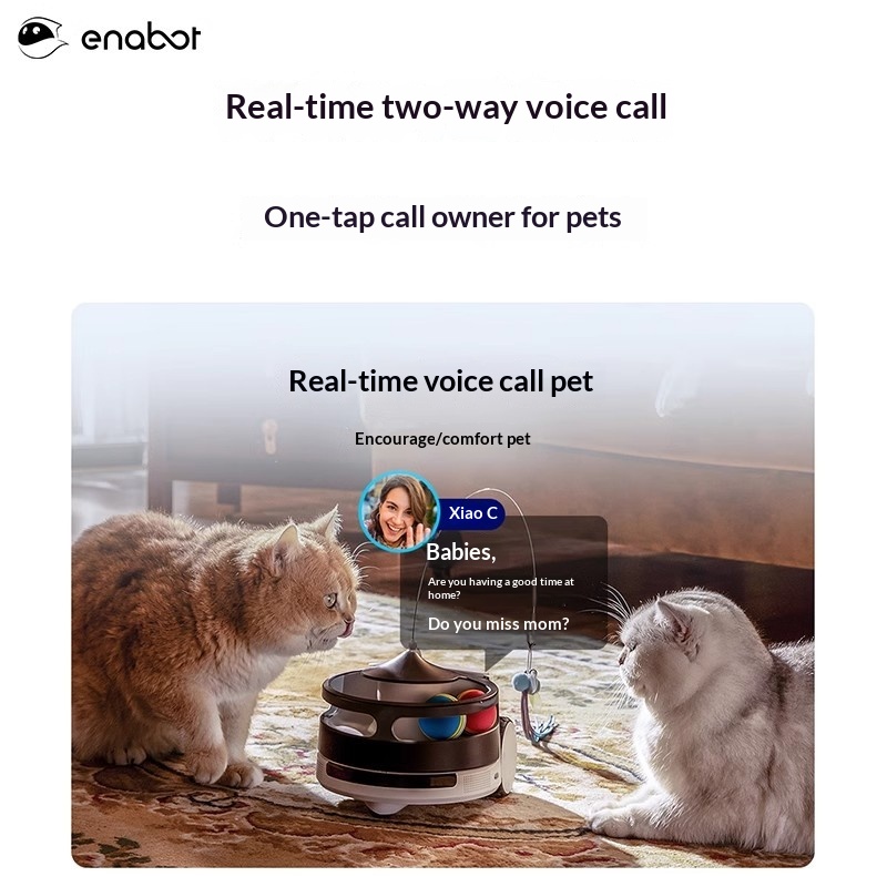 Enabot ROLA PetPal Smart Robot - огляд і ціна Smart Home Monitor