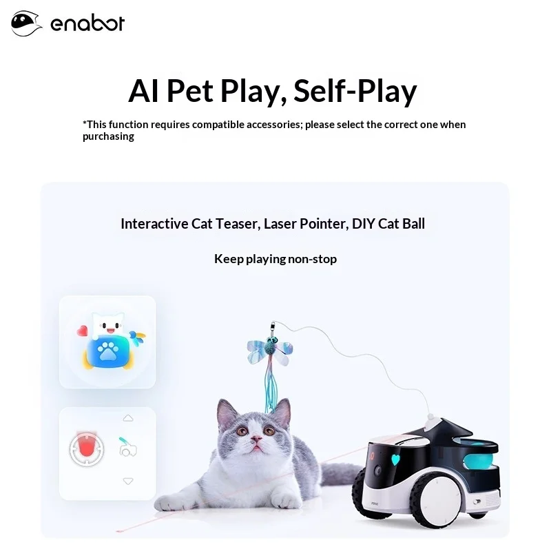 Enabot ROLA PetPal Smart Robot - огляд і ціна Smart Home Monitor