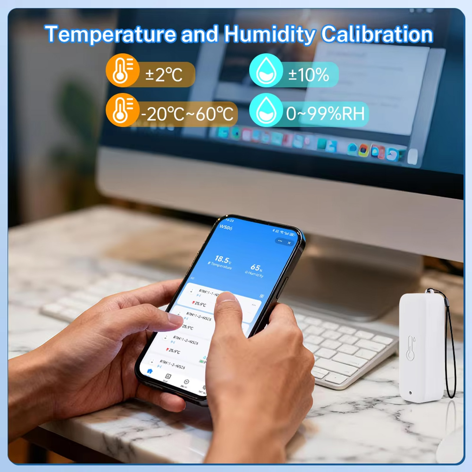 Tuya WiFi+RF433 Weather Statio - огляд і ціна Smart Home Elements