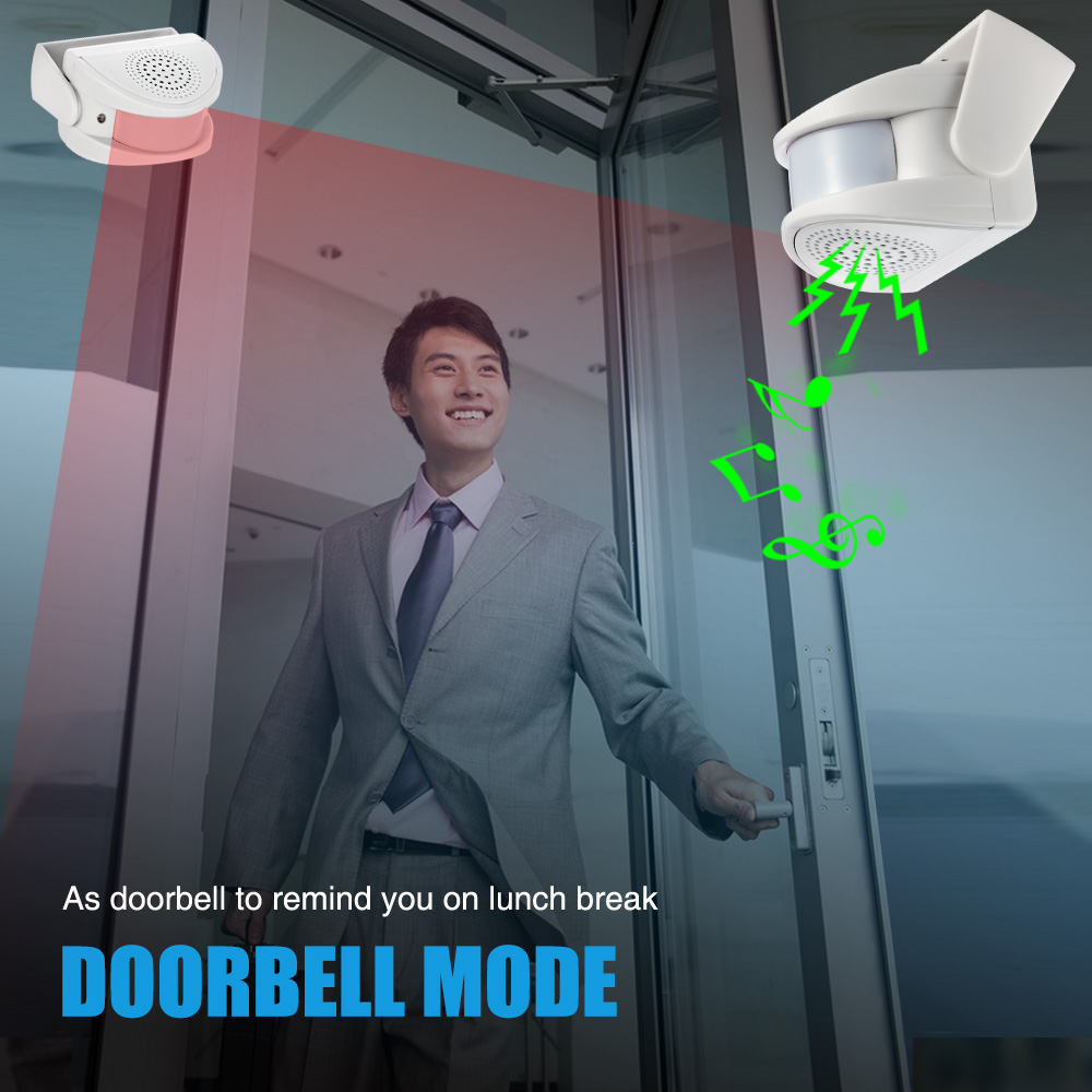 32 Songs Welcome Infrared Chim - огляд і ціна Wireless Door Sensor
