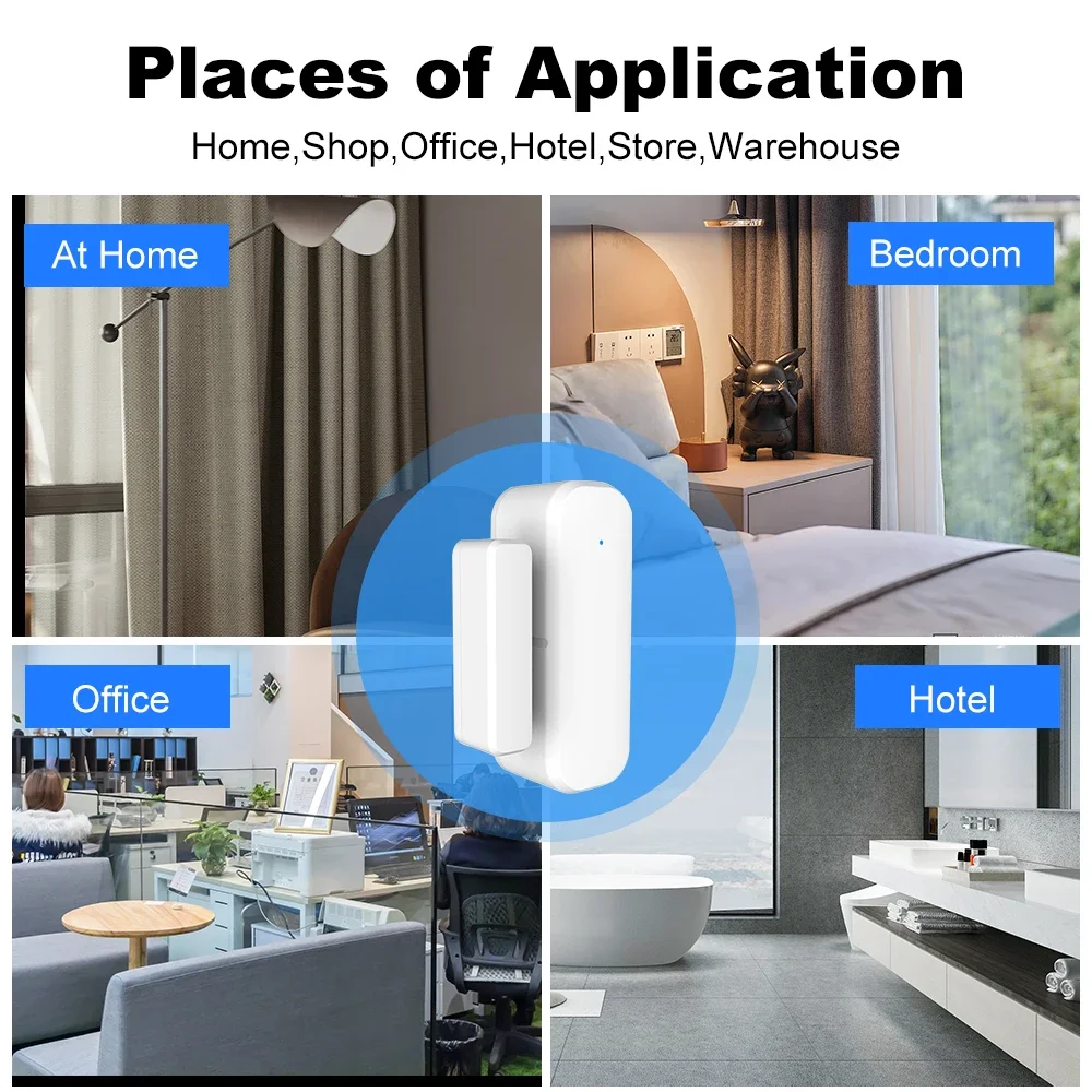 ZigBee Door Window Sensor Wire - огляд і ціна Wireless Door Sensor