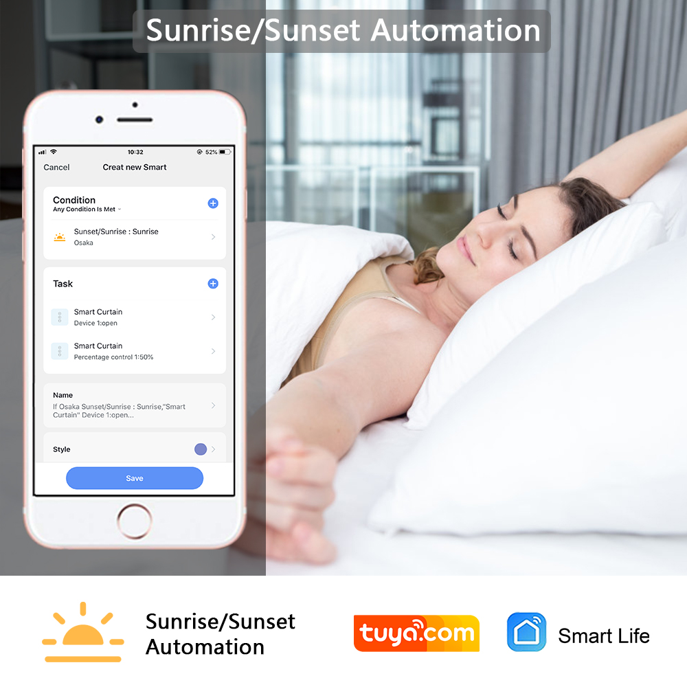 Tuya Smart Life ZigBee 3.0 Cur - огляд і ціна Smart Home Europe