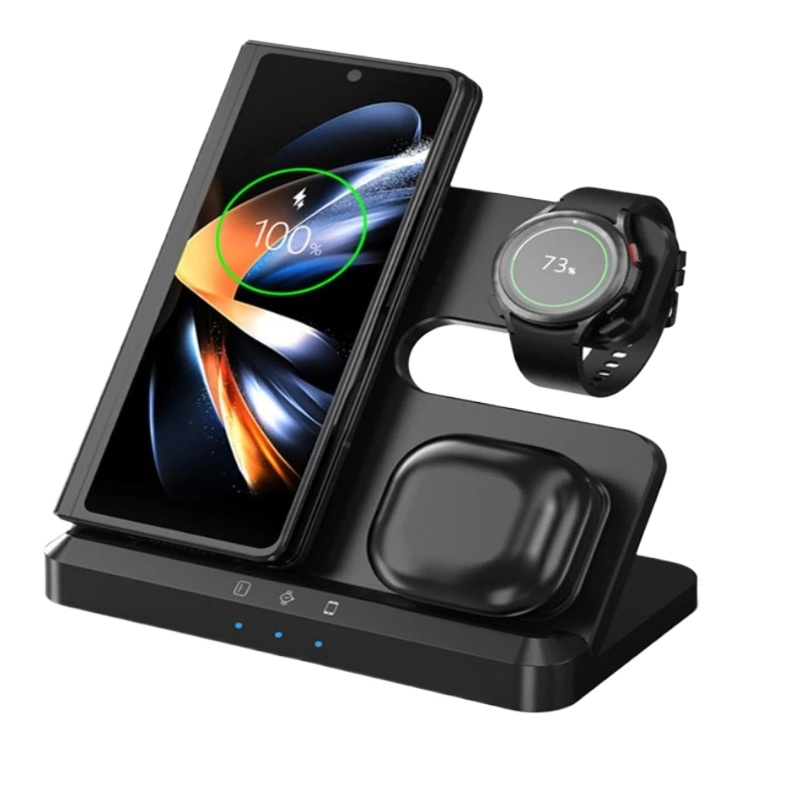 3 in 1 Wireless Charger Statio - огляд і ціна Smart Home Samsung