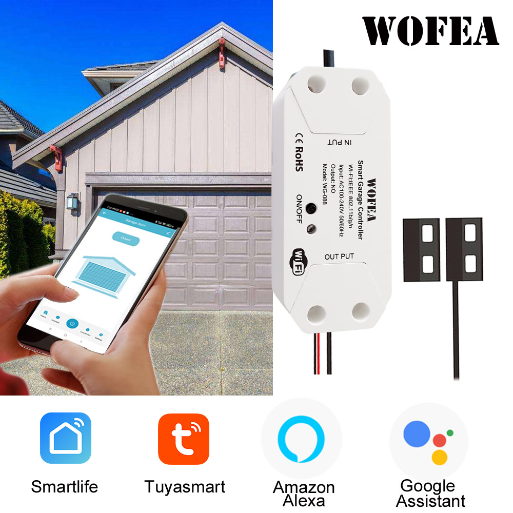 Wofea Tuya Smart WIFI 2.4G Gar - огляд і ціна Smart Home Europe
